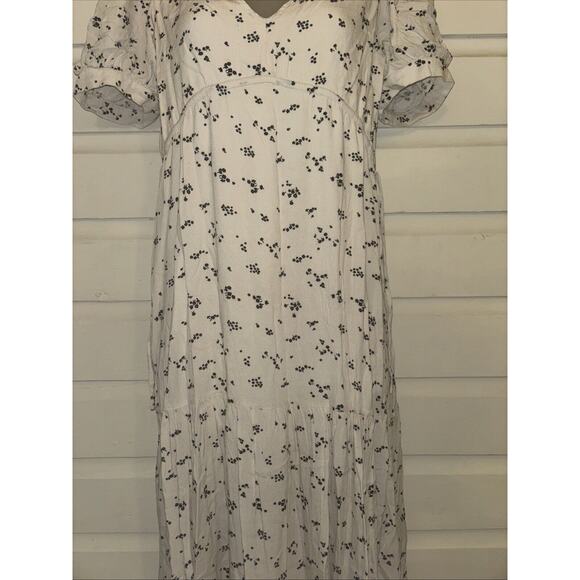 Saltwater Luxe Short Sleeve Maxi Dress Size S - Picture 4 of 9